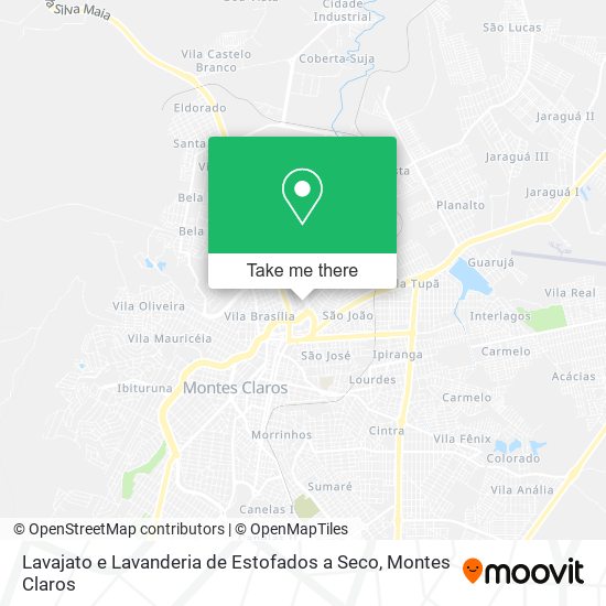 Lavajato e Lavanderia de Estofados a Seco map