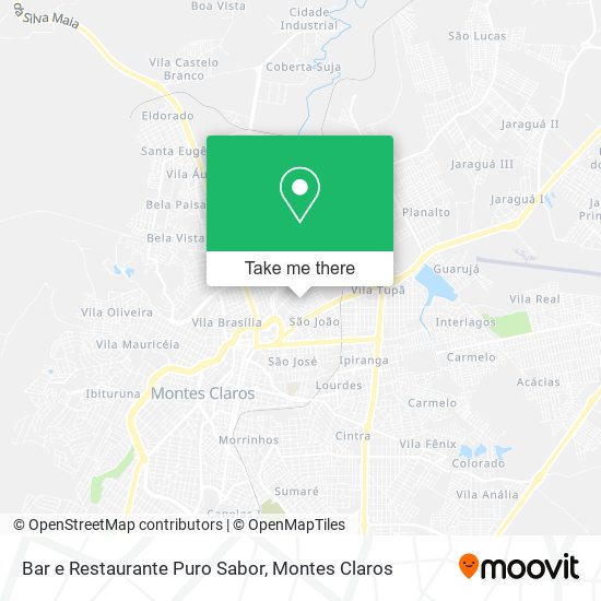 Bar e Restaurante Puro Sabor map