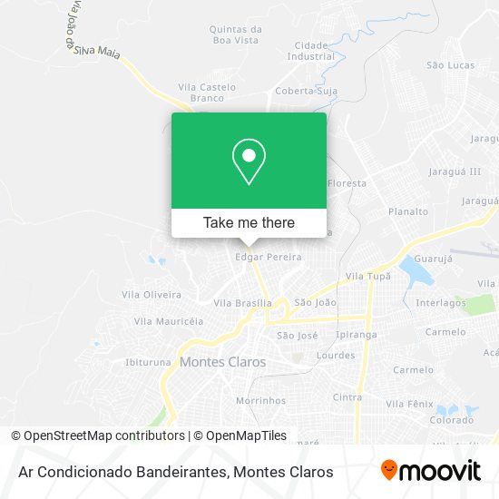 Ar Condicionado Bandeirantes map