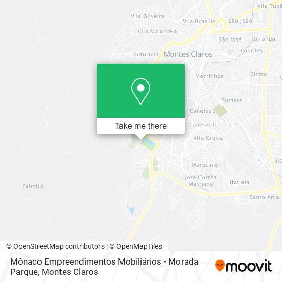 Mônaco Empreendimentos Mobiliários - Morada Parque map