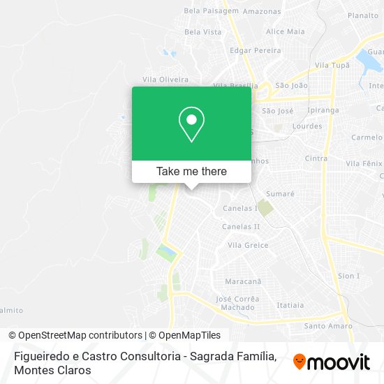 Figueiredo e Castro Consultoria - Sagrada Família map