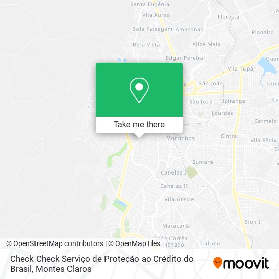 Check Check Serviço de Proteção ao Crédito do Brasil map