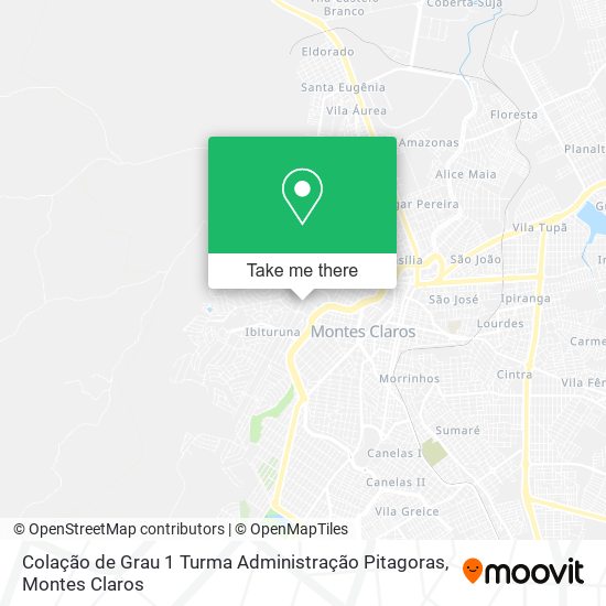 Mapa Colação de Grau 1 Turma Administração Pitagoras