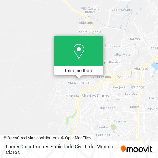 Mapa Lumen Construcoes Sociedade Civil Ltda