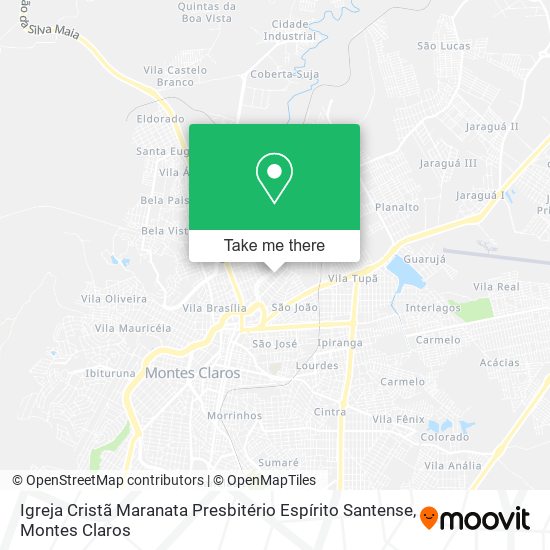 Igreja Cristã Maranata Presbitério Espírito Santense map