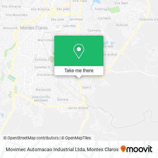 Movimec Automacao Industrial Ltda map