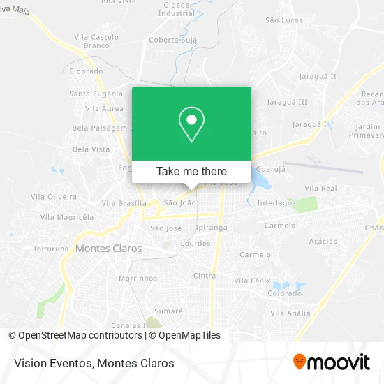 Vision Eventos map