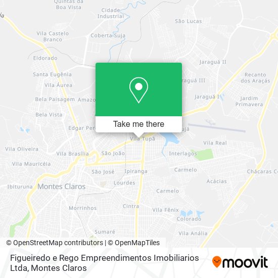 Mapa Figueiredo e Rego Empreendimentos Imobiliarios Ltda