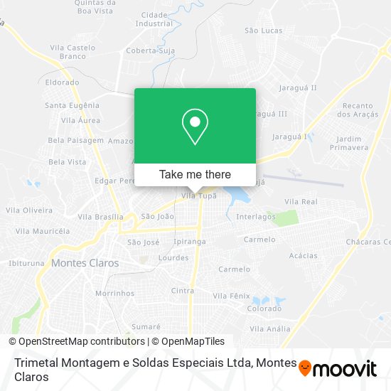 Mapa Trimetal Montagem e Soldas Especiais Ltda