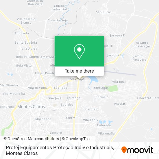 Protej Equipamentos Proteção Indiv e Industriais map