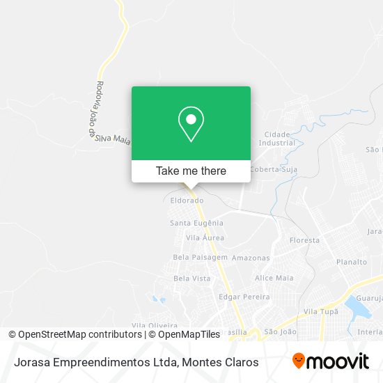 Jorasa Empreendimentos Ltda map