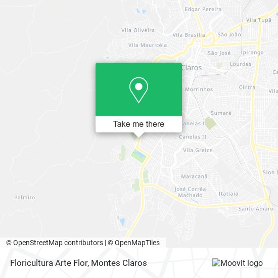 Floricultura Arte Flor map