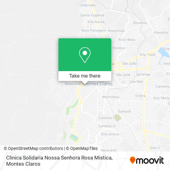 Clinica Solidaria Nossa Senhora Rosa Mistica map