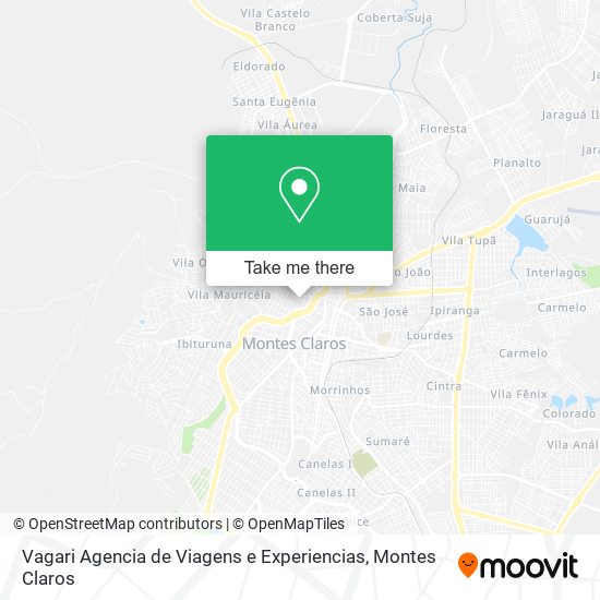 Vagari Agencia de Viagens e Experiencias map