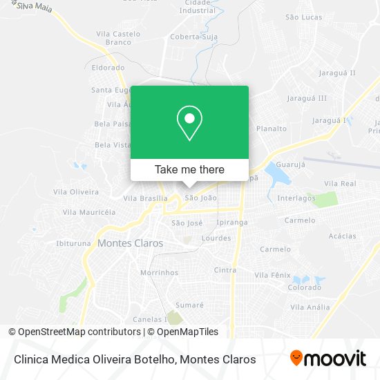 Mapa Clinica Medica Oliveira Botelho