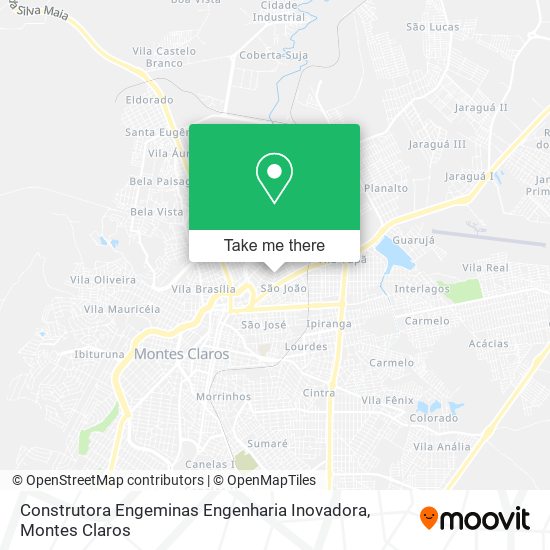 Construtora Engeminas Engenharia Inovadora map