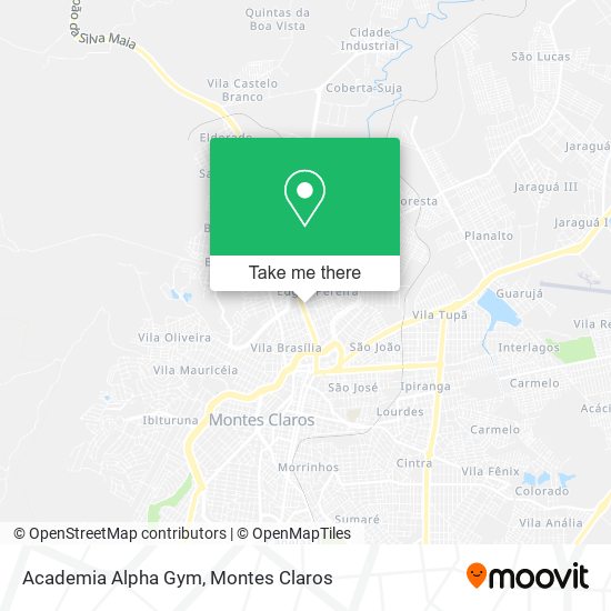 Academia Alpha Gym map