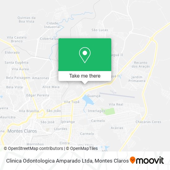 Clinica Odontologica Amparado Ltda map