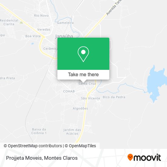 Projjeta Moveis map