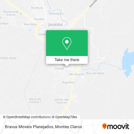 Bravus Moveis Planejados map