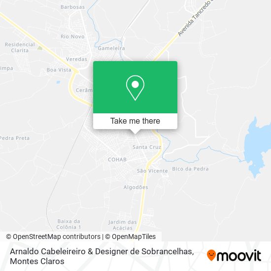 Arnaldo Cabeleireiro & Designer de Sobrancelhas map