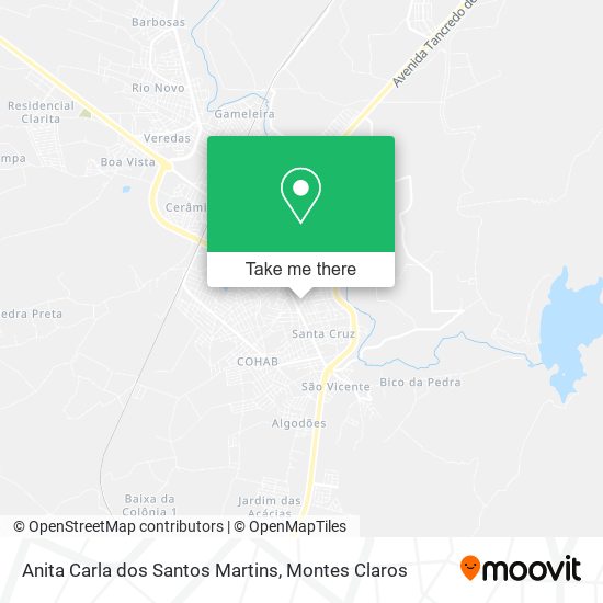 Anita Carla dos Santos Martins map