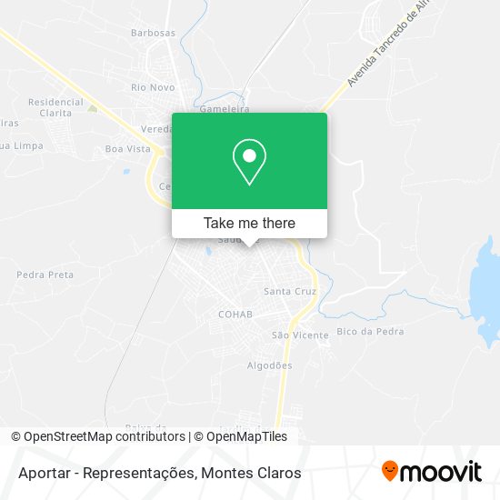 Aportar - Representações map