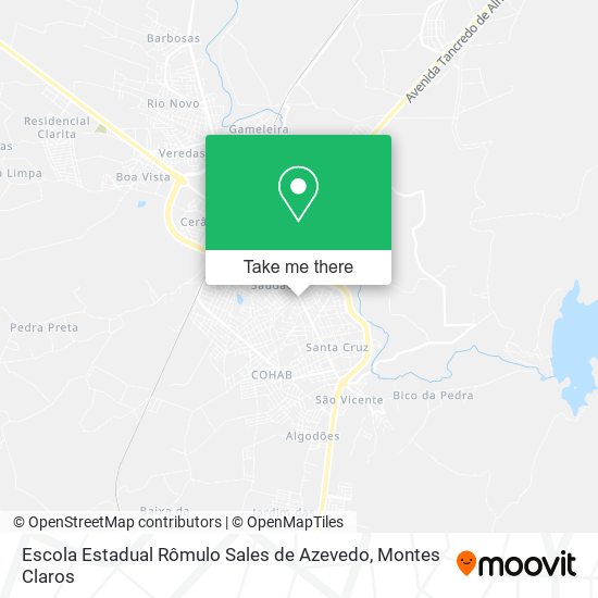 Escola Estadual Rômulo Sales de Azevedo map