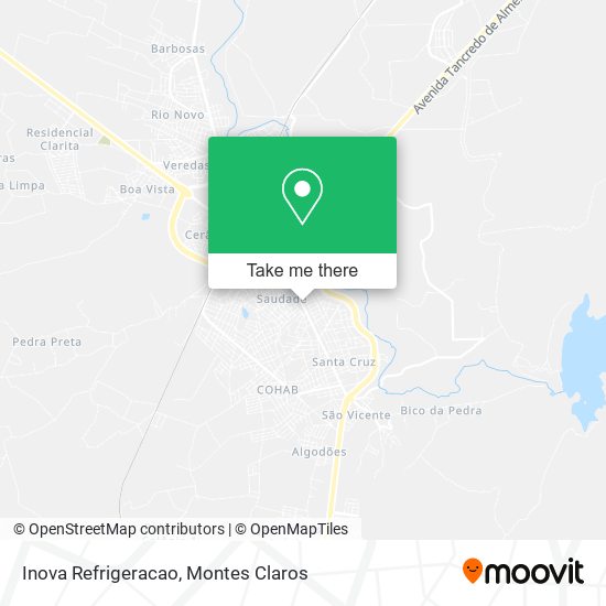 Inova Refrigeracao map