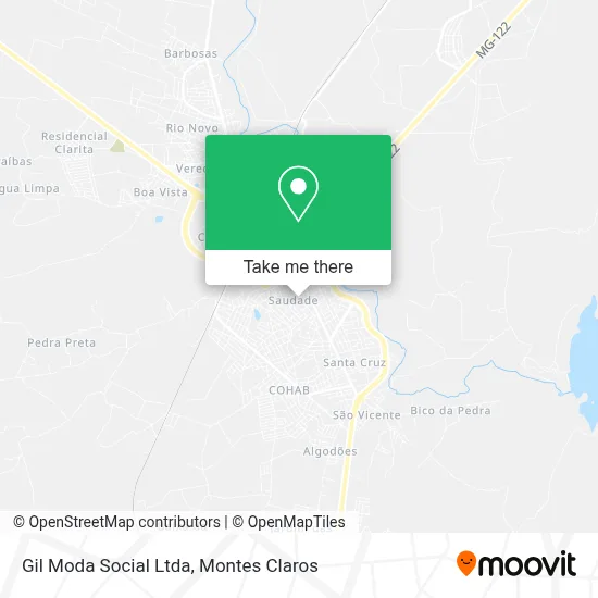 Gil Moda Social Ltda map