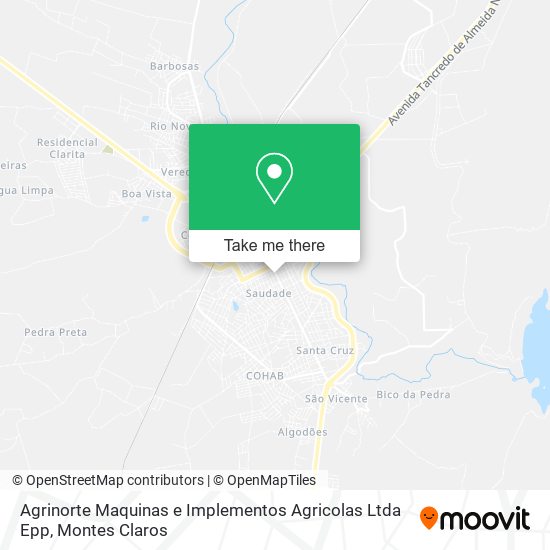 Agrinorte Maquinas e Implementos Agricolas Ltda Epp map