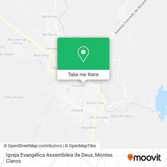 Igreja Evangélica Assembléia de Deus map