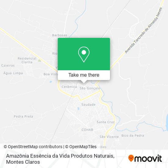 Amazônia Essência da Vida Produtos Naturais map