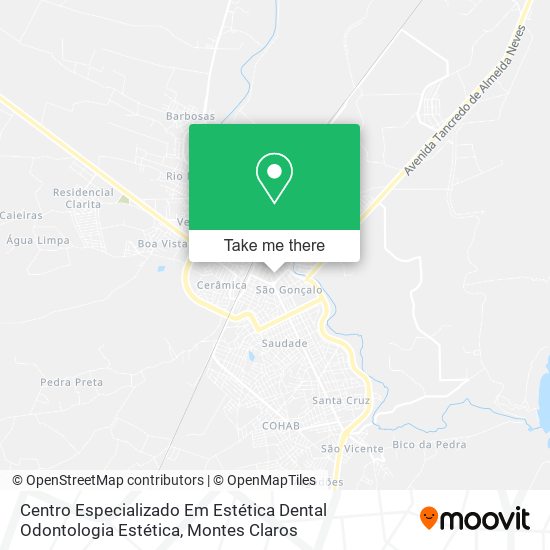 Centro Especializado Em Estética Dental Odontologia Estética map