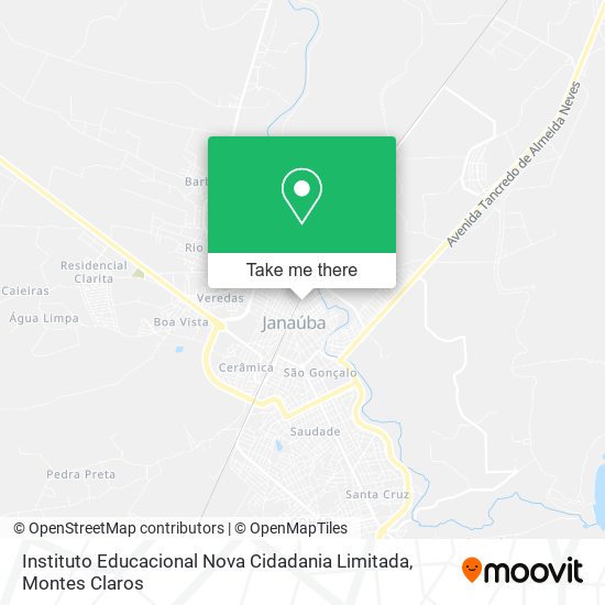 Instituto Educacional Nova Cidadania Limitada map