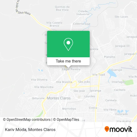 Kariv Moda map