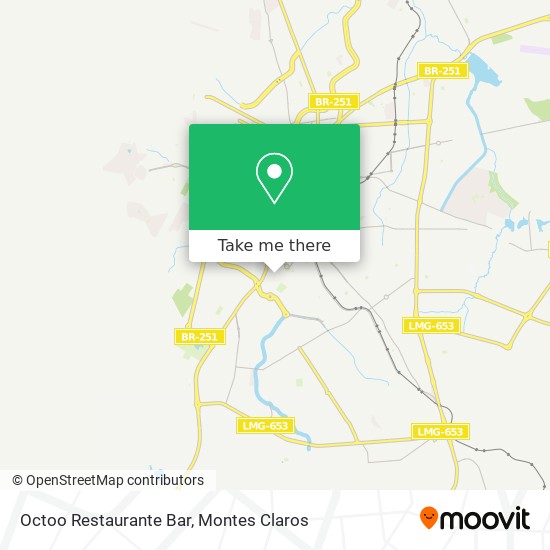 Mapa Octoo Restaurante Bar