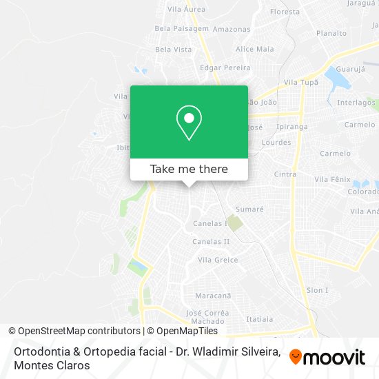 Ortodontia & Ortopedia facial - Dr. Wladimir Silveira map