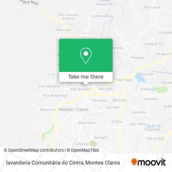 lavanderia Comunitária do Cintra map