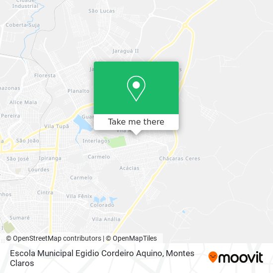 Escola Municipal Egidio Cordeiro Aquino map