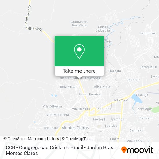 CCB - Congregação Cristã no Brasil - Jardim Brasil map
