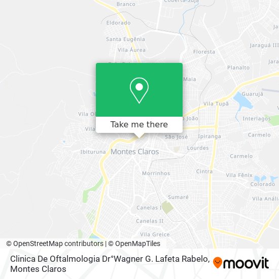 Clinica De Oftalmologia Dr°Wagner G. Lafeta Rabelo map