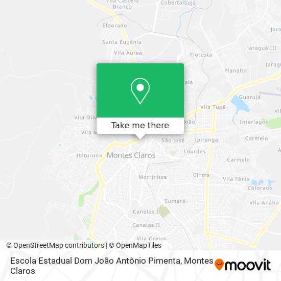 Escola Estadual Dom João Antônio Pimenta map