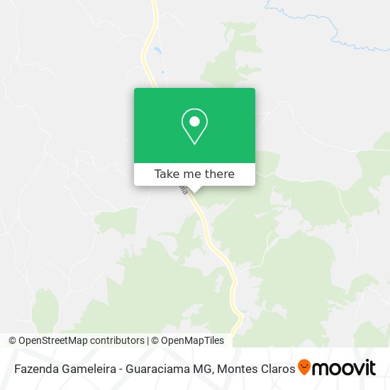 Fazenda Gameleira - Guaraciama MG map