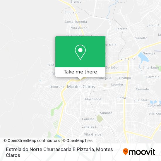 Estrela do Norte Churrascaria E Pizzaria map