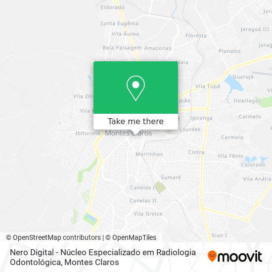 Nero Digital - Núcleo Especializado em Radiologia Odontológica map