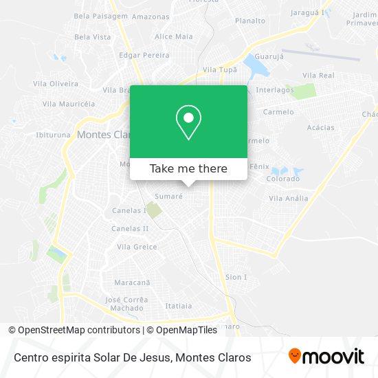 Centro espirita Solar De Jesus map