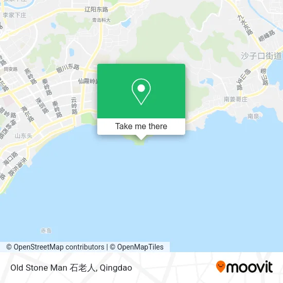 Old Stone Man 石老人 map