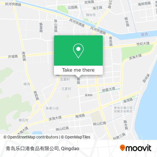 青岛乐口港食品有限公司 map