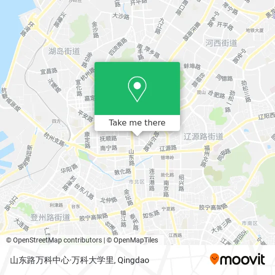山东路万科中心·万科大学里 map